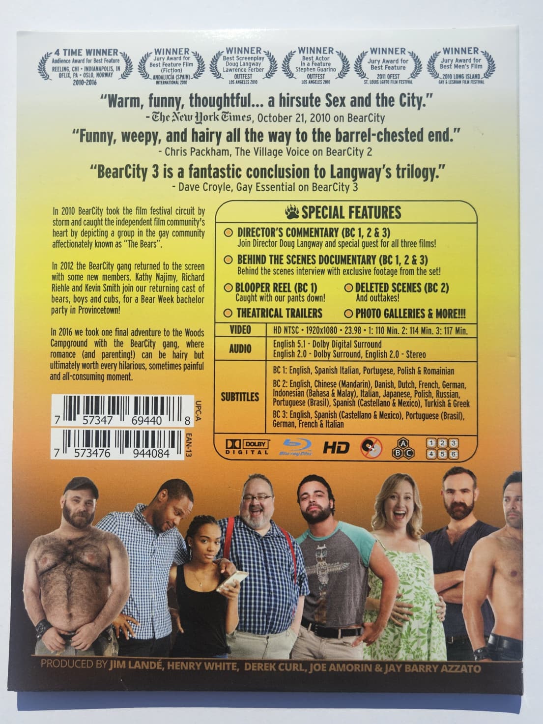 BearCity Trilogy Blu Ray